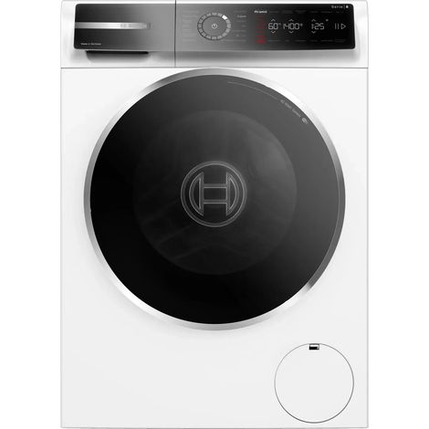 Bosch Serie 8 WGB24402IT machine à laver blanc 9 kg