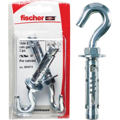 Tasselli acciaio ta m 8 g.k. - fischer (1/4)