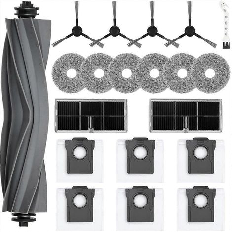 Zubehör für L10s Ultra Gen 2 / L10s Pro Ultra Heat / E30 Ultra: Staubbeutel, Hauptbürste, Reinigungstücher und HEPA-Filter. (1/5)