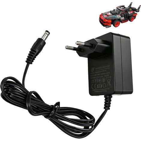 Chargeur Universel 12V 1A pour Voitures Électriques d'enfants, Compatible avec Motos, SUVs, ATVs - Chargeur de Batterie avec Affichage LED, Entrée 100-240VAC, Accessoire pour Jouets (1/5)
