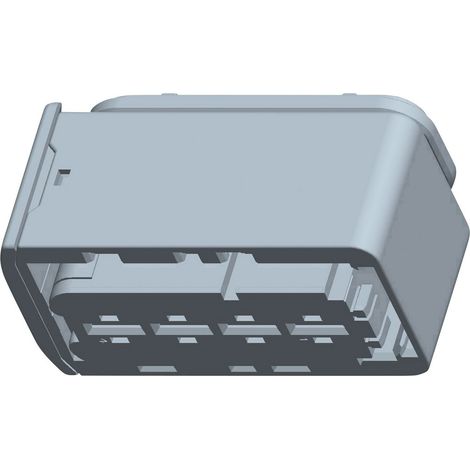 TE Connectivity Boîtier femelle pour câble série HDSCS, MCP Nbr total de pôles 4 1-1564330-1 1 pc(s)