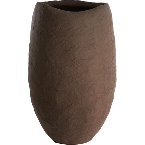 Jarrón marrón de piedra acogedor Light & Living Tingri (1/4)