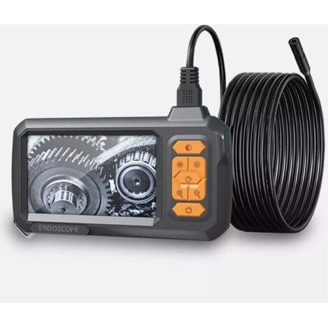 Endoscope industriel 1080P HD - Écran 4,6" - Caméra d'inspection 8mm - Pour inspections techniques. (1/4)