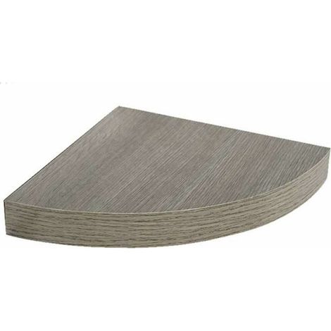 Trade Shop - WANDREGAL ECKREGAL MDF ULMENHOLZ 24 X 4 CM - (1/2)