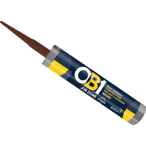 OB1® 30617356 Hybrid Sealant & Adhesive Brown 290ml OB130617356