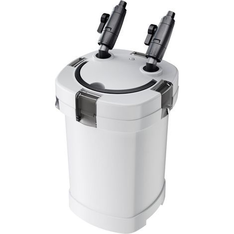 HW-504A Filtre extérieur pour aquarium, débit 800 l/h, avec 4 Étapes de filtration, Matériaux et Pompe 15 W, Filtre externe (1/4)