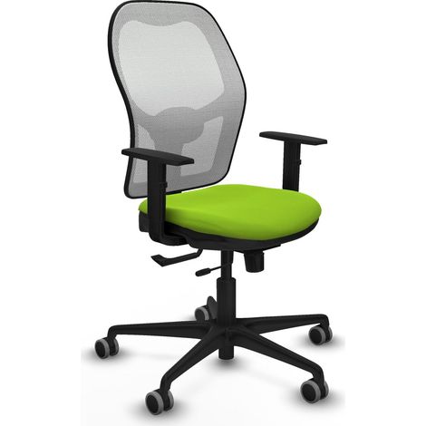 Sedia ergonomica piqueras y crespo Jorquera pistacchio pelle sintetica (1/2)
