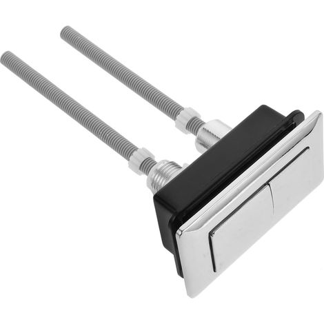 Bouton-poussoir Rectangulaire de Réservoir de Toilettes Double