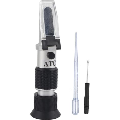 Réfractomètre pour l'humidité du miel, compact compact léger portable robuste portable à haute précision abeille