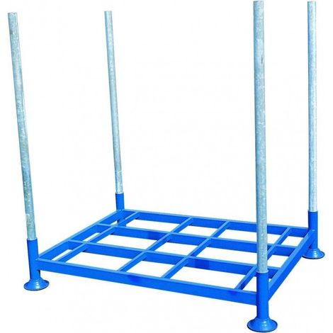 PROVOST - Réhausses pour palette Jumbo en acier inoxydable - Jeu de 4 pièces