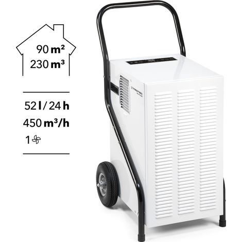 TROTEC Luftentfeuchter TTK 171 ECO – Leistung 52 L/Tag – Fläche 90 m² / 230 m³ – Bautrockner – für große Räume (1/7)