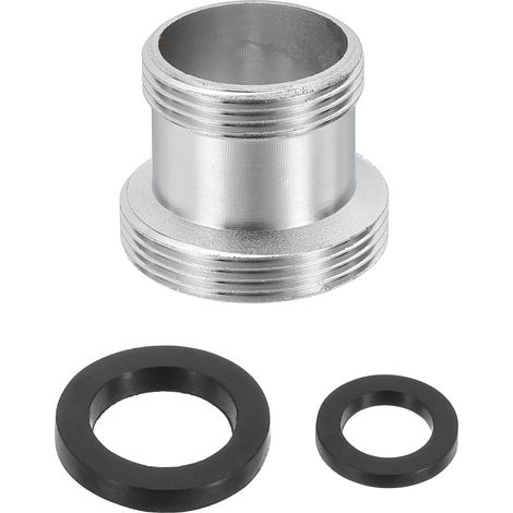 Adaptateur De Mousseur De Robinet, M20 Mâle À M22 Mâle Avec Joint, Longueur 20mm, Réducteur De Robinet Aérateur, adaptateur robinet cuisine pour tuyau d'arrosage, robinet d'évier (1/5)