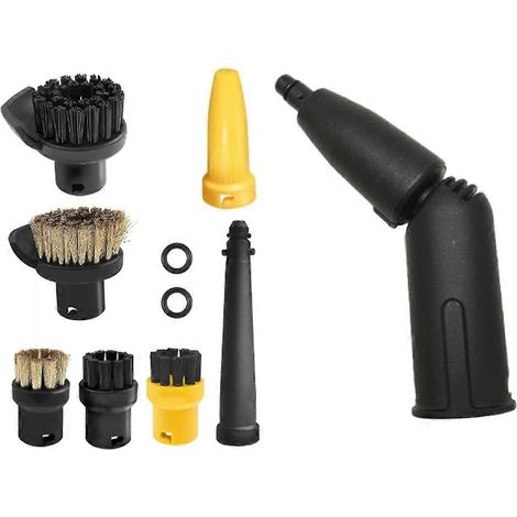 Kit de brosses pour nettoyeur vapeur Karcher SC1 SC2 SC3 SC4 SC5 SC7 - Accessoires et pièces détachées 2.863-159 (1/5)
