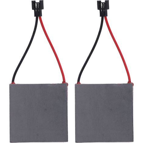2 pièces plaque thermoélectrique pour ventilateur de poêle à bois, générateur thermoélectrique de rechange pour cheminée, résistant à 227 °C (1/5)
