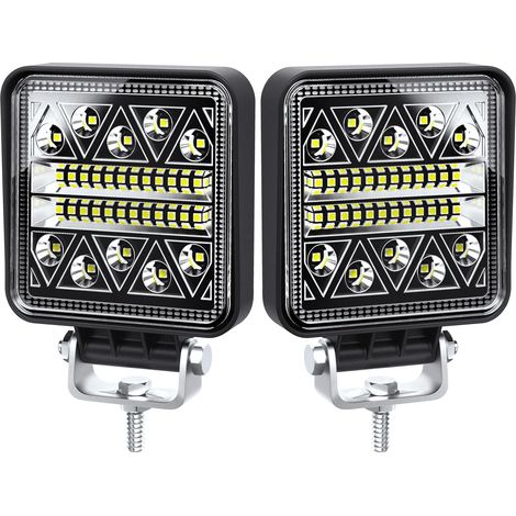 102-W-LED-Arbeitsleuchte, 15000 lm LED-Rückfahrscheinwerfer, 12 V, LED-Scheinwerferprojektoren für PKW, Traktor, Boot, 12–24-V-LKW