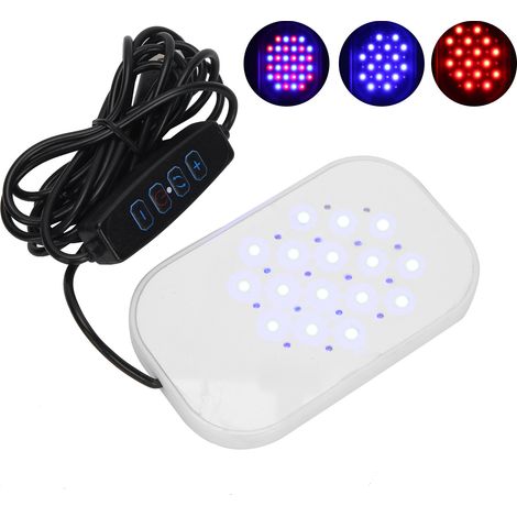 Appareil portable de rajeunissement cutané par photons, appareil d'élimination de l'acné et des taches de rousseur par lumière rouge et bleue (1/5)