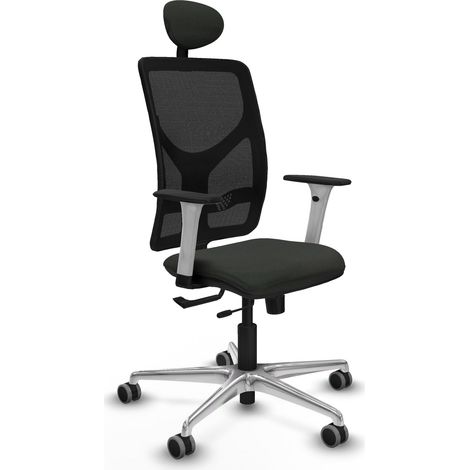 Silla de oficina piqueras y crespo Motilla blanco acolchado 50 mm (1/2)
