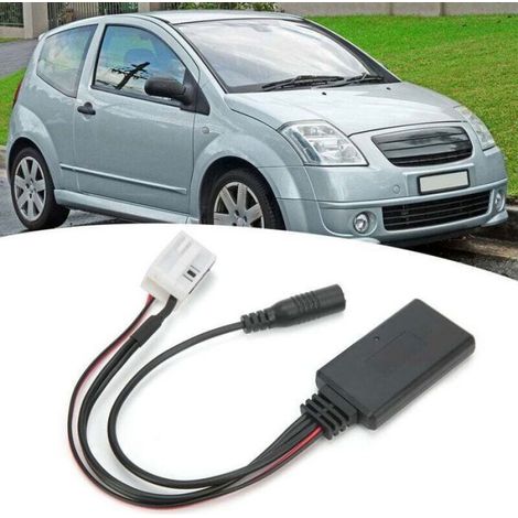 Adaptateur Bluetooth - Micro Mains Libres Pour Autoradio RD4 - Compatible Peugeot Citroën - 12 Broches - 1 Pièce (1/4)