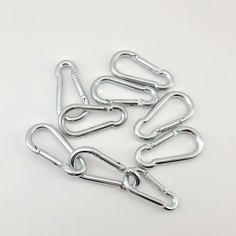 Heavy-Duty 304 Stainless Steel Carabiners for Outdoor Activities, Camping, and Hiking (1/5)