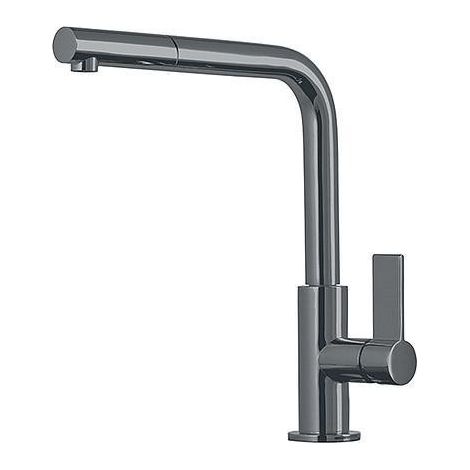 Foster 8498 856. Colore del prodotto: Acciaio inox, Materiale del rubinetto: Metallo, Controllo del flusso d'acqua: Leva sanitaria. Altezza (max): 50,3 cm - 8498856 (1/2)