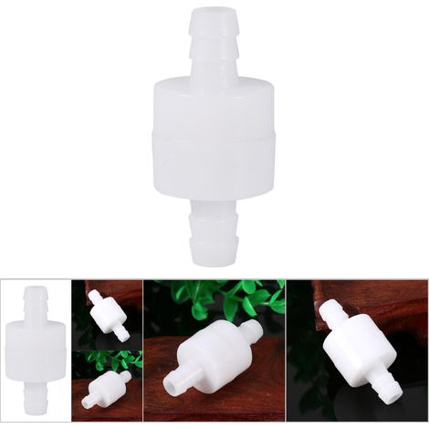 8-mm-Inline-Rückschlagventil für Kraftstoffe, Öle, Wasser, Gase und Luft, Einwegventil, langlebig (1/5)