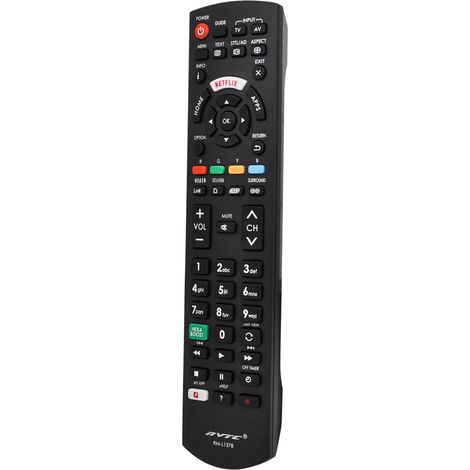 Mando a distancia universal de repuesto para todos los televisores Panasonic Smart TV Viera HD LCD LED - No requiere configuración. (1/4)