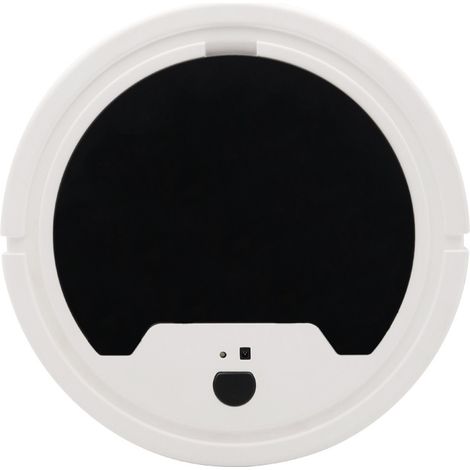 Aspirateur Robot, Aspirateur Intelligent, Aspirateur Robot Balai, Nettoyeur de Sol, Chargeur USB Noir 1pc (1/2)
