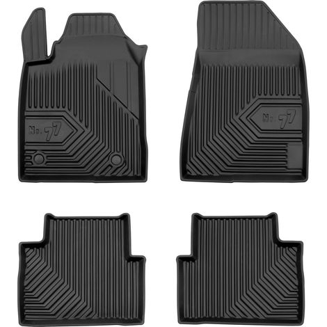 Tapis de Sol de Voiture No.77 pour Alfa Romeo Giulietta 2010-2020 TPE Noir 4Pcs (1/5)