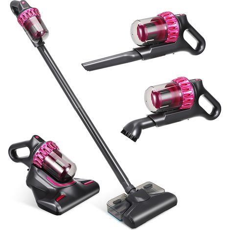 Tominio-Aspirateur sans fil 5 en 1 - Aspirateur portatif silencieux sans fil - Avec réservoir d'eau