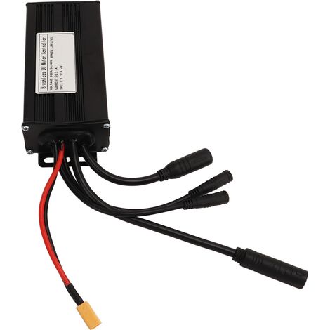 Contrôleur pour vélo électrique 24V 36V 48V 26A, 3 modes, à onde sinusoïdale, connecteur étanche pour vélo et scooter électrique (1/5)