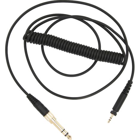 Cavo di ricambio per cuffie, da connettore maschio da 3,5 mm a connettore da 6,35 mm a connettore da 2,5 mm, compatibile con le cuffie SRH840, SRH940, SRH440 e SRH750DJ. (1/5)