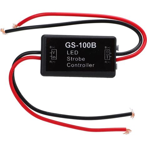 4-Pin-Blitzmodul-Controller Stroboskop-Rücklicht/Bremslicht für Auto, Motorrad, Elektrofahrrad, Blinker (1/5)