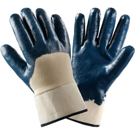 GUANTI NBR MANICHETTA IN TELA  Tg.10 (XL) Q.TA 12 Tg.10 (XL)