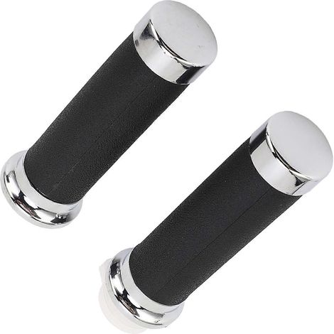 1 paire de poignées de guidon ergonomiques antidérapantes pour moto Shadow 400 750 VT600 VT750 (1/4)