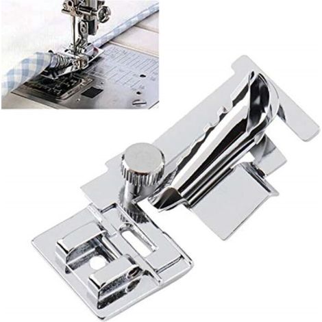 Accessoires universels pour pieds-de-biche de machine à coudre – Lot de 12 pièces en acier inoxydable, compatibles avec tous modèles (1/4)