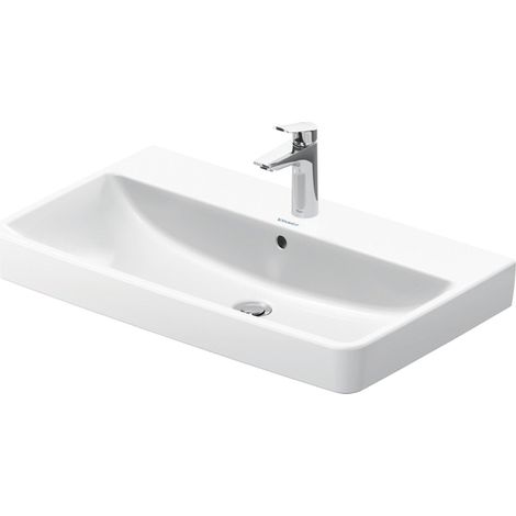 Duravit No.1 lavabo, 1 trou de robinetterie, avec trop-plein, (1/5)