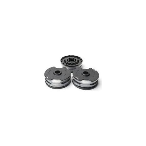4 Bobines de Fil de Nylon de Rechange 1,6 mm2 x 4 m pour Taille-Haies et Coupe-Bordures Modèles Parkside PRTA 20-Li, PRT 550, PRT 300 (1/4)