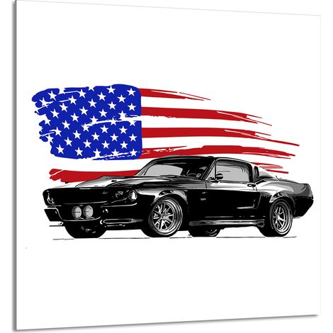 GLASPLATTE FÜR KÜCHE 60x65 Auto (1/5)
