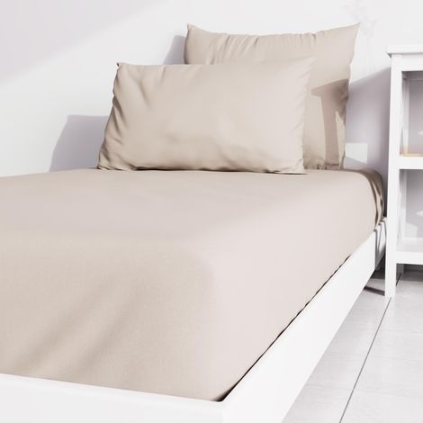 Drap housse uni 90x190 cm ZZZ lin