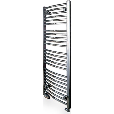 Sèche serviettes mixte TAHITI SURF 750W Chromé - FINIMETAL TC102MG 60 (1/2)