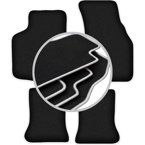Tapis de sol Carlux argentés pour : Volkswagen Golf I cabriolet (1979-1993) (1/5)