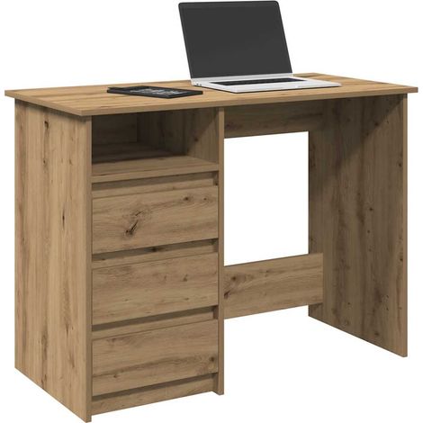 Schreibtisch Artisan-Eiche 102x50x75 cm Holzwerkstoff