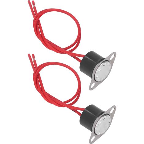 Zweiteiliger Thermostatschalter, wasserdichter Bimetallsensor, schnelle Reaktionszeit, 10 A 250 V 120 °C Temperaturregler (1/5)