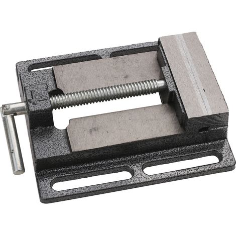 KS Tools Parallelbackenschraubstock 100 mm, Öffnung 80 mm für Säulenbohrmaschine 500.8452/8453 (1/4)
