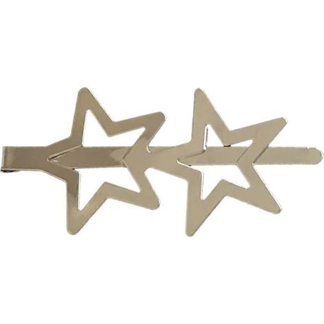 Pince à cheveux en métal en forme d'étoile à cinq branches, barrette pour fille, pince à cheveux pour enfant (1/4)