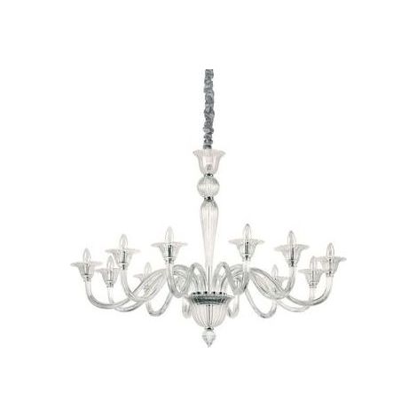 Ideal Lux Brigitta - Suspension à 12 ampoules transparentes, E14 (1/3)