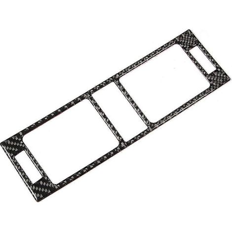 Mittelkonsolen-Lüftungsgitterblende aus Kohlefaser, passend für Mercedes-Benz C-Klasse W204 05-12