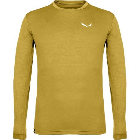 Salewa Puez Melange DRY Yellow Herren Langarmshirt 00-00000274535B16 r S (1/2)