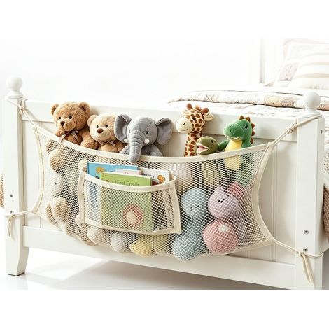 Washable mesh storage net, 80 x 30 cm, bohemian style (1/5)