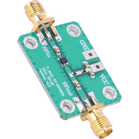 Module amplificateur RF pour signaux radio FM à large bande, gain élevé et faible bruit pour récepteurs (1/5)